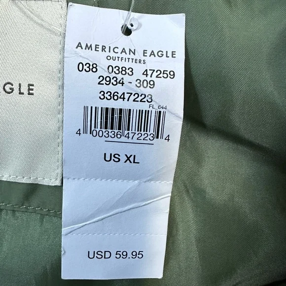 AE Puffer Vest - Olive - Picture 9 of 9